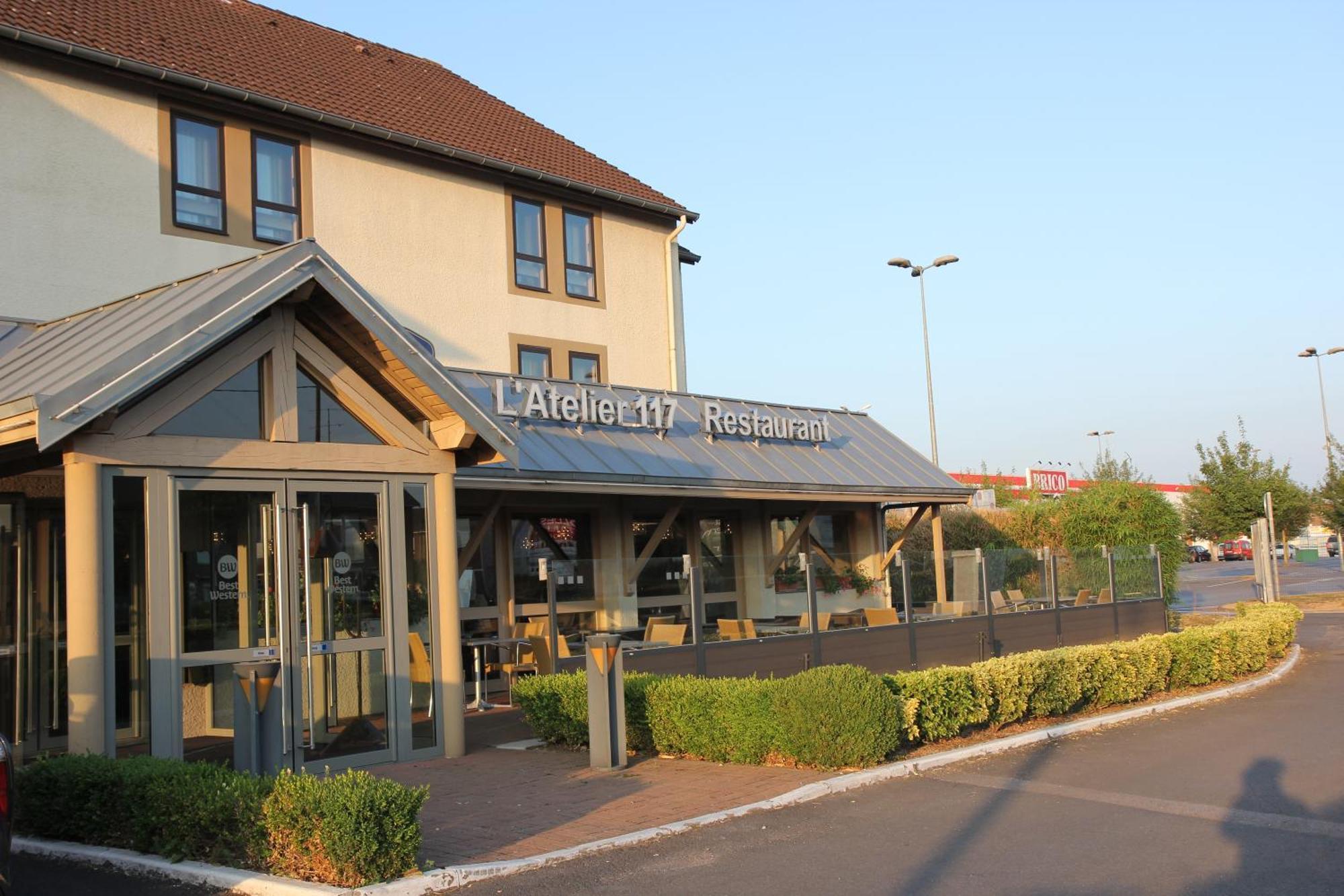 Best Western L'Atelier 117 Maubeuge Bagian luar foto